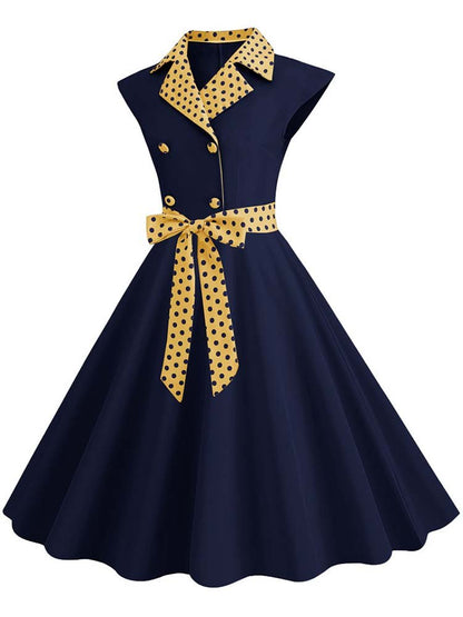 Robe Evasée Vintage Printemps - Louise Vintage