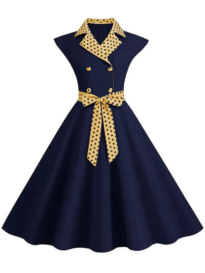 Robe Evasée Vintage Printemps - Louise Vintage