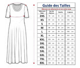Robe Grande Taille USA 70s - Louise Vintage