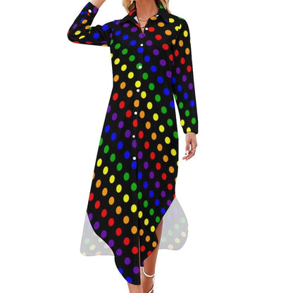 Robe Longue Année 70 Disco - Louise Vintage