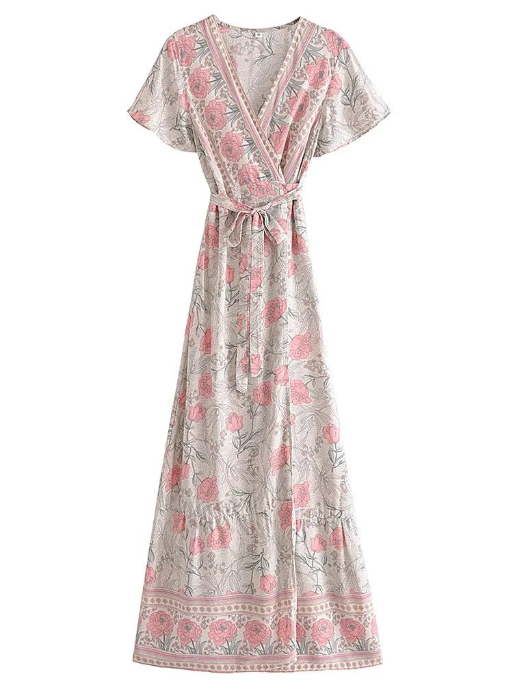 Robe Longue Femme Année 70 - Louise Vintage