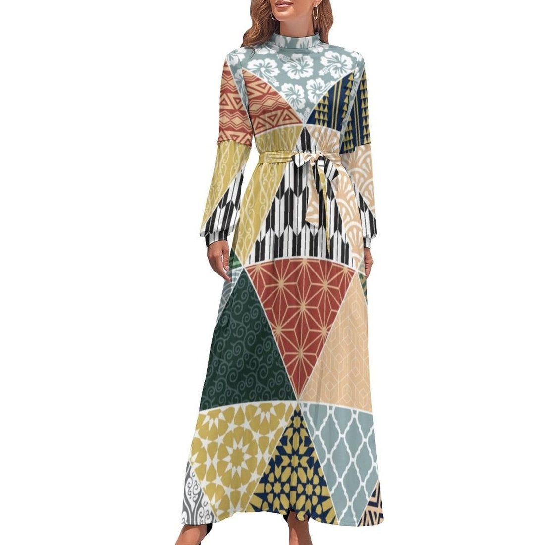 Robe Longue Mode Anglaise Année 70 - Louise Vintage
