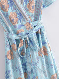 Robe Longue Style Année 70 - Louise Vintage
