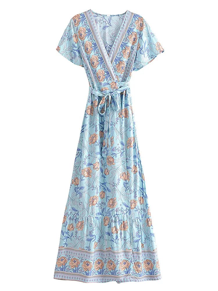 Robe Longue Style Année 70 - Louise Vintage