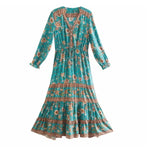 Robe Longue Style Années 70 - Louise Vintage