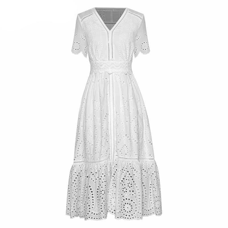 Robe Mariage Vintage Blanche - Louise Vintage