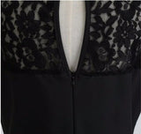Robe Noire Rétro Années 50 - Louise Vintage