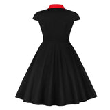Robe Pin Up Année 50 Grande Taille - Louise Vintage