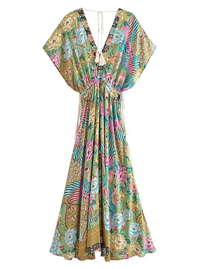 Robe Psychédélique des Années 70 - Louise Vintage