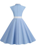 Robe Rétro pas Cher Félin - Louise Vintage