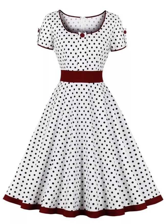 Robe Retro Vintage Année 50 - Louise Vintage