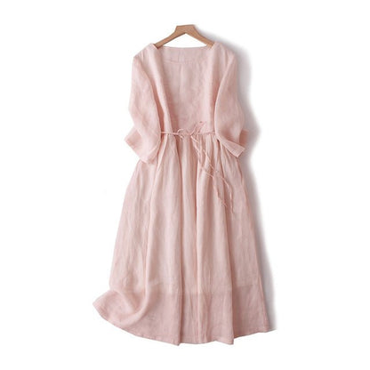 Robe Rose Année 70 - Louise Vintage