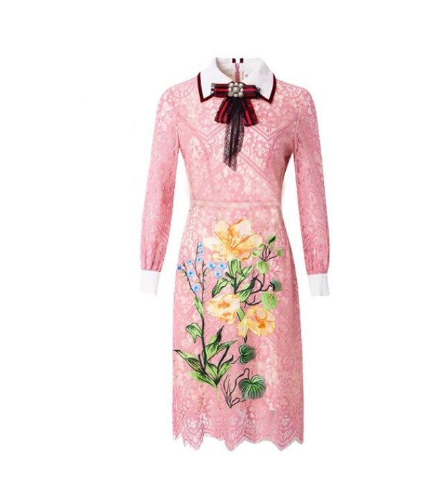 Robe Vintage Année 1940 Rose
