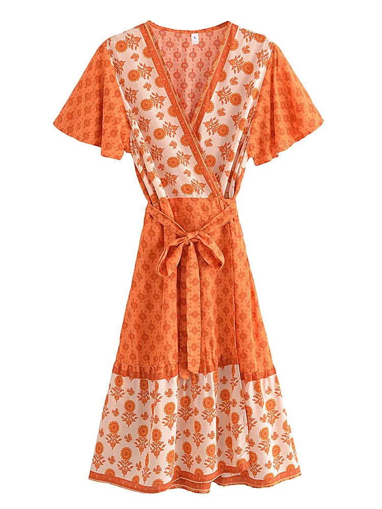 Robe Seventies Psychédélique - Louise Vintage