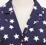 Robe Style Année 60 Femme Bleu Royal - Louise Vintage