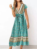 Robe Style Année 70 Fleurs - Louise Vintage