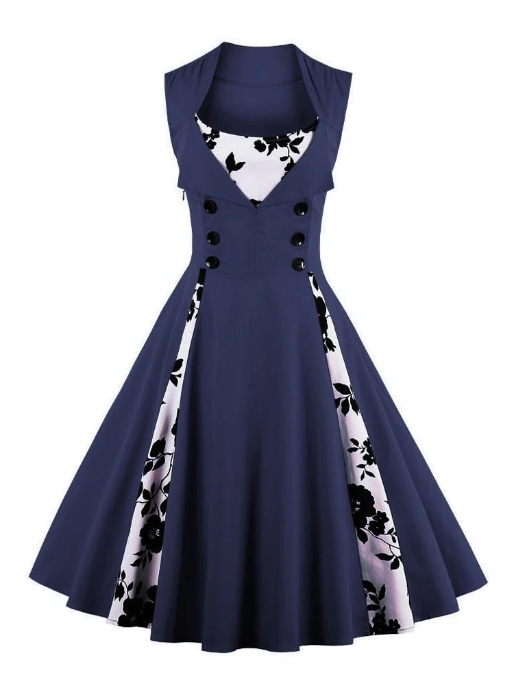 Robe Style Vintage Grande Taille Elegante - Louise Vintage