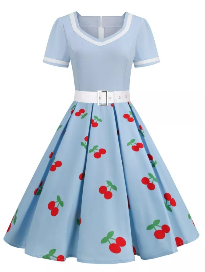 Robe Swing Année 50 Rockabilly - Louise Vintage