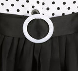 Robe Vintage 60s Noir et Blanc - Louise Vintage