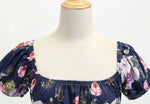 Robe Vintage Année 60 Roses - Louise Vintage