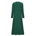 Robe Vintage Année 70 Longue Verte - Louise Vintage