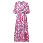 Robe Vintage Année 70 Violet - Louise Vintage