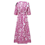 Robe Vintage Année 70 Violet - Louise Vintage