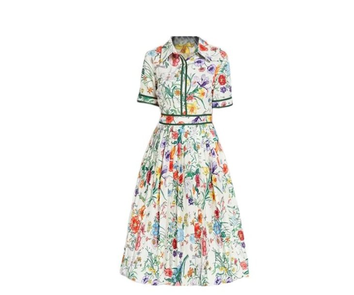 Robe Vintage Années 40 été - Louise Vintage