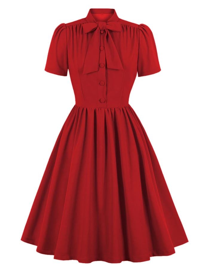 Robe Vintage BCBG Rouge - Louise Vintage