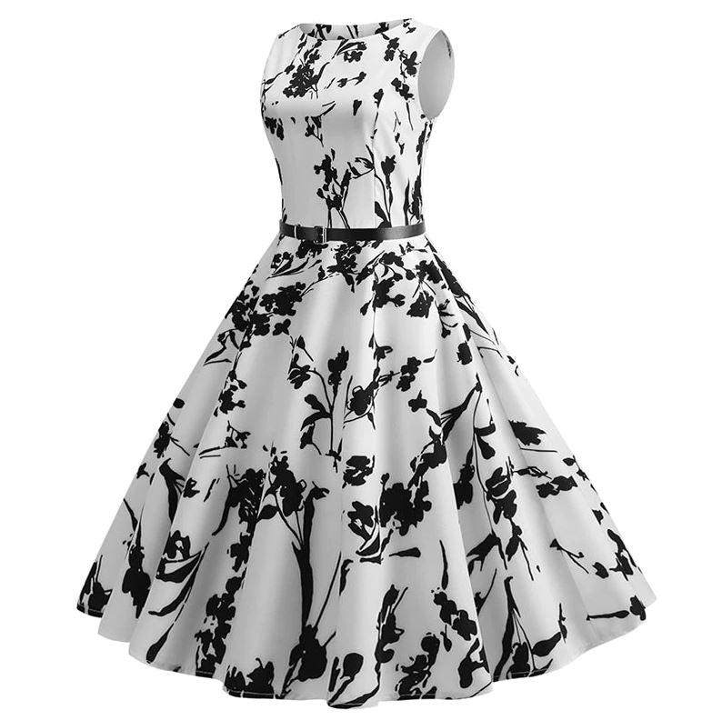 Robe Vintage Blanche - Louise Vintage