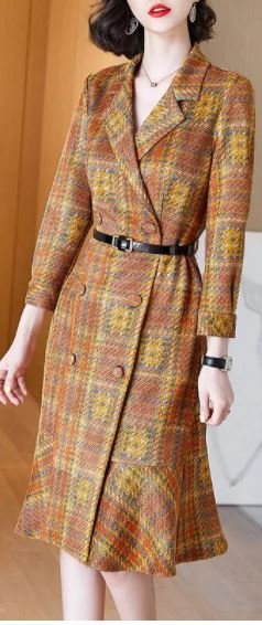 Robe Vintage Canada Café - Louise Vintage