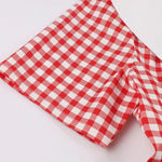 Robe Vintage Carreaux Rouge - Louise Vintage