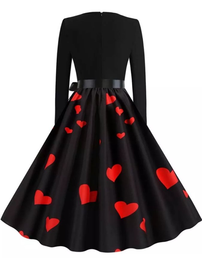 Robe Vintage Chat - Louise Vintage