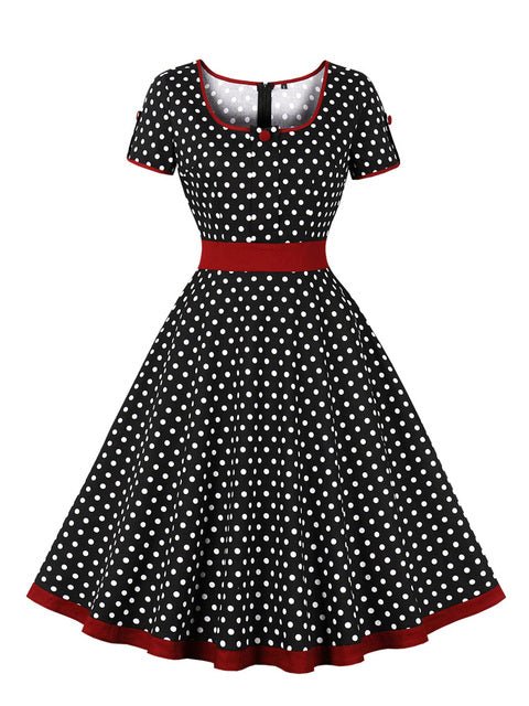 Robe Vintage Col Large - Louise Vintage