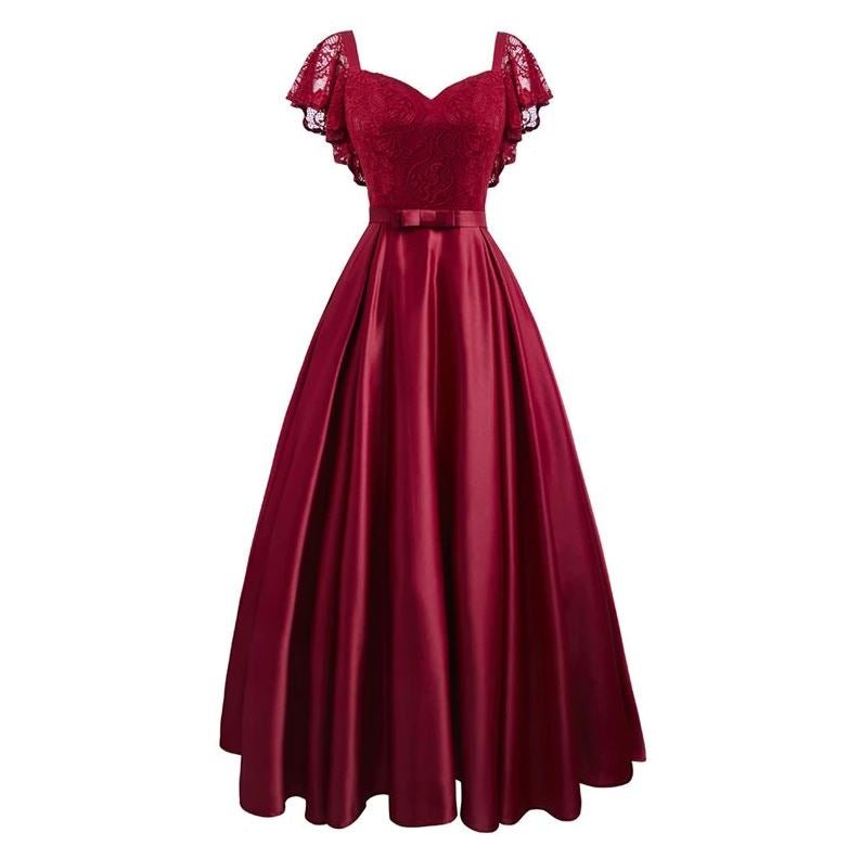 Robe Vintage de Soirée Rouge - Louise Vintage