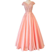 Robe Vintage Dentelle Rose