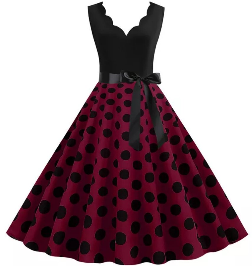 Robe Vintage été Violet - Louise Vintage