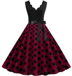 Robe Vintage été Violet - Louise Vintage
