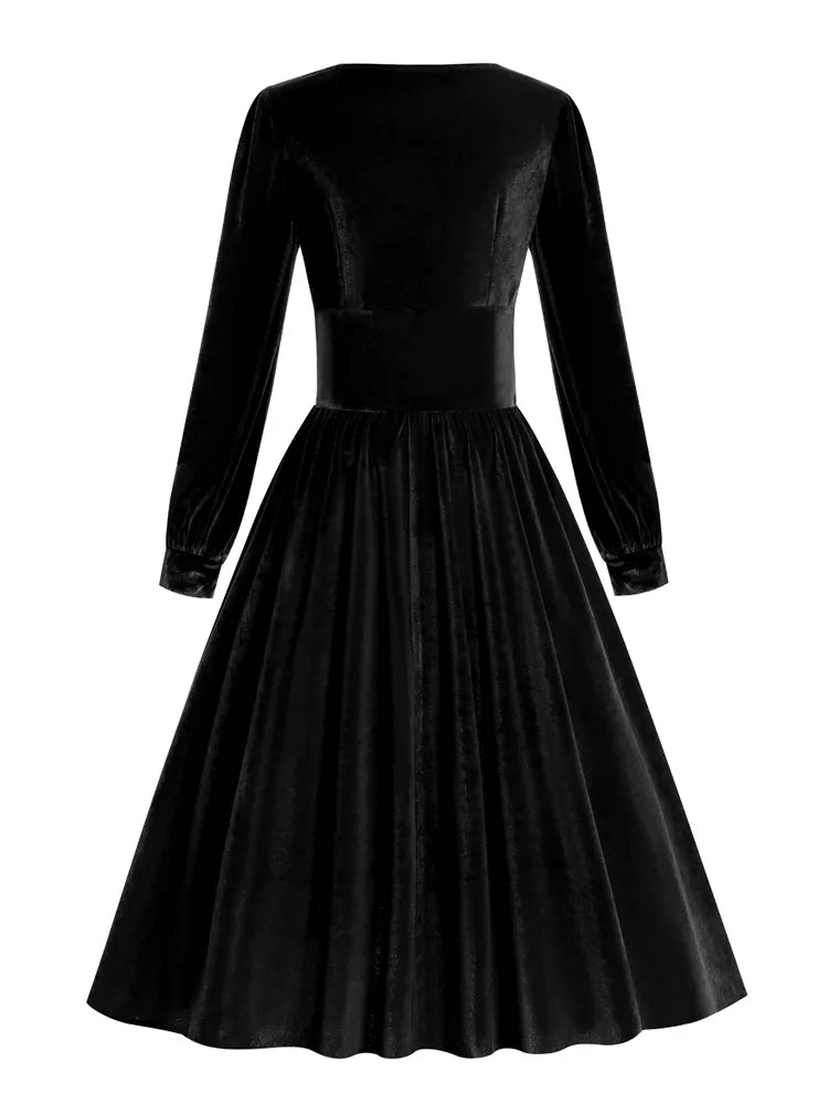 Robe Vintage Formelle Hiver