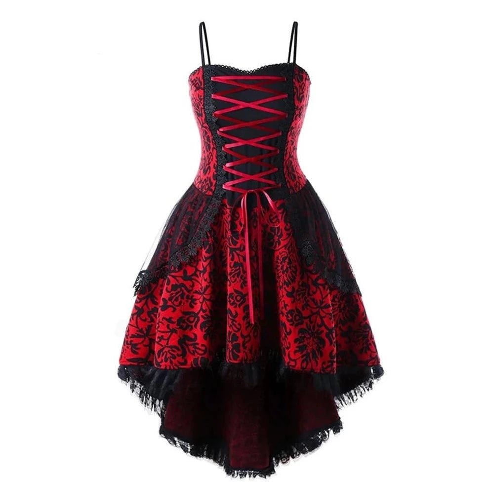 Robe Vintage Grande Taille Haute Bordeaux - Louise Vintage