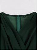 Robe Vintage Grande Taille pas cher vert - Louise Vintage