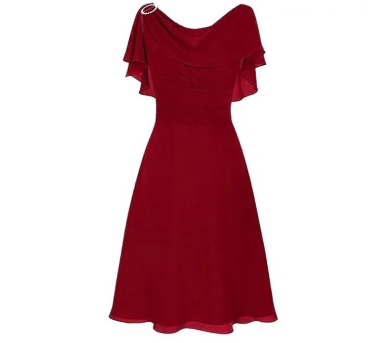 Robe Vintage Grande Taille Pastel Rouille - Louise Vintage