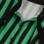 Robe Vintage Grande Taille Rayée Vert - Louise Vintage
