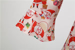 Robe Vintage Hiver Rose Noel - Louise Vintage