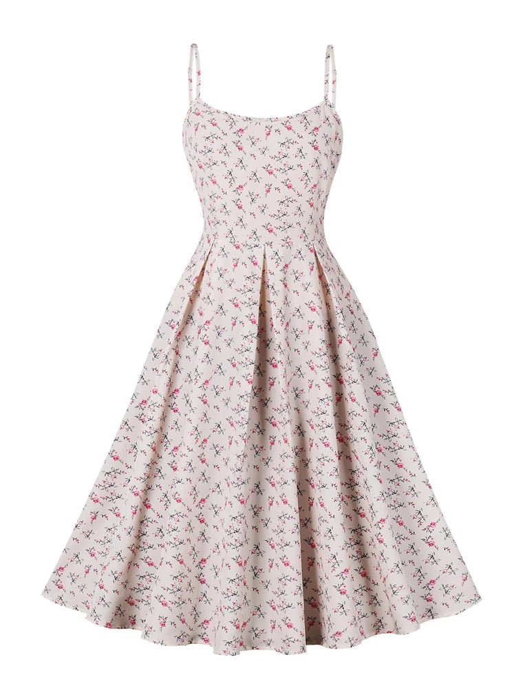 Robe Vintage Longue Boho Fleurs - Louise Vintage