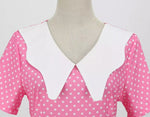 Robe Vintage Mariage Rose - Louise Vintage