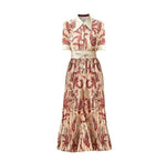 Robe Vintage Moderne Rose - Louise Vintage