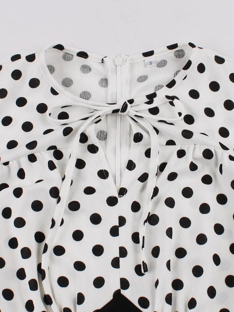 Robe Vintage Noir et Blanc - Louise Vintage
