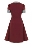 Robe Vintage Pin Up Damier - Louise Vintage