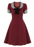 Robe Vintage Pin Up Damier - Louise Vintage